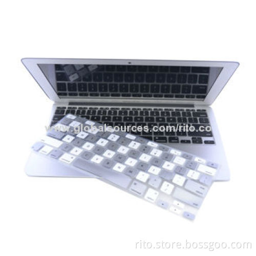 Bicolor Silicone Keyboard Protector for New Macbook Air 11"